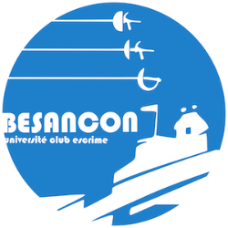 logo besancon_universite_club_escrime_quartfdjsabre2024